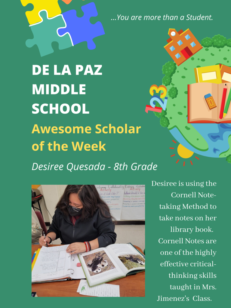 DLP Scholar of the week.