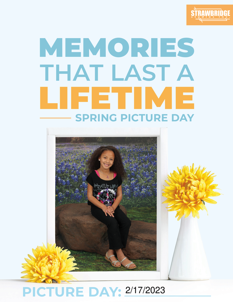 Mark Your Calendars! Spring Picture Day is Friday, Feb. 17.